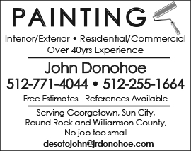 Classifieds - John Donohoe Painting