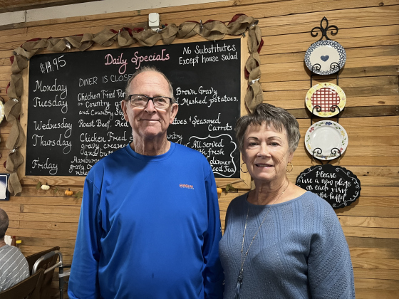 Bonnie and Jodie Wolf are the owners of Thrall Diner. Photos by Abbey Archer