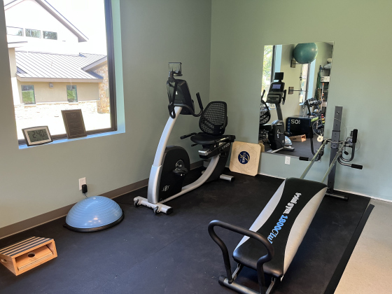 All Care’s new ortho gym facility. 