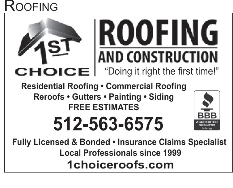 1st Choice Roofing