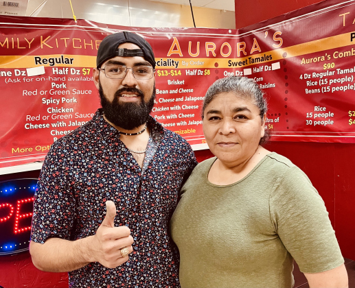 Aurora’s Family Kitchen is serving tamales again this season. (Photo by Linda Dwyer)