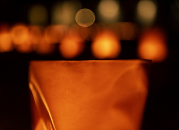 The luminaries will shine throughout the Christmas holiday season.