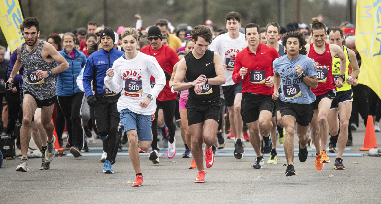 Cupid Chase 5K and Fun Run.