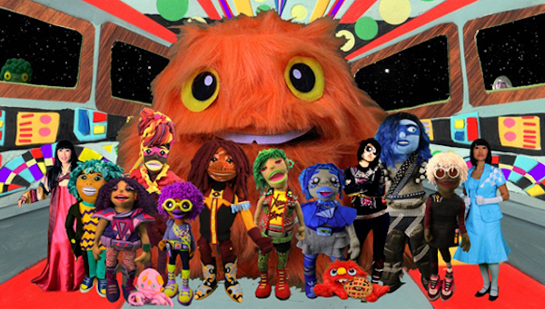 A still from "Spectra Force Vive: Infinite Pie Delivery Service," a 33:32 minute video by JooYoung Choi.