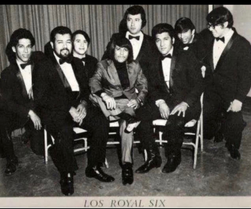 The Royal Six, one of the Tejano bands Mr. Leal played with during his 20 year music career.