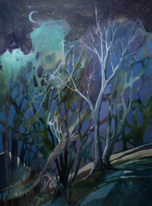 Carol Light’s “Night Walk” is coming to the Georgetown Art Center.