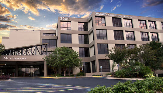 St. David’s Georgetown Hospital is located at 2000 Scenic Drive. (Courtesy St. David’s Georgetown Hospital)