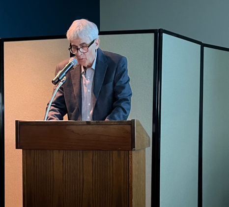The April 23 Holocaust remembrance event featured Jack Fingerhut, a Sun City resident with personal ties to the Holocaust.