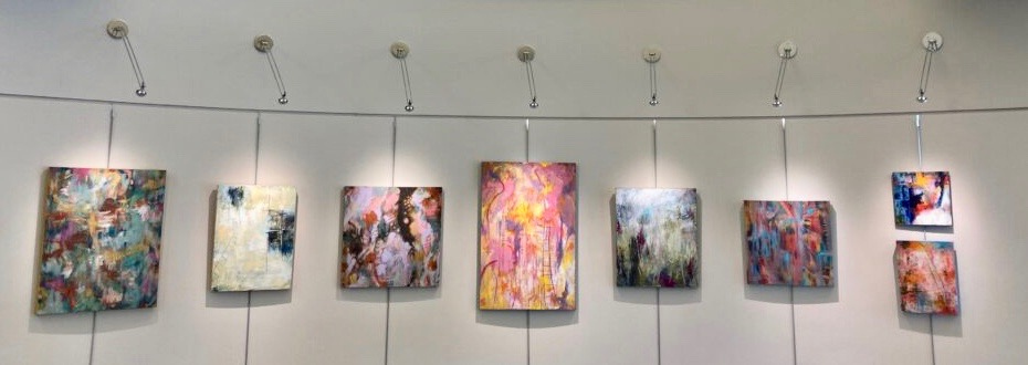 Michelle Stroescu’s “Alchemy” exhibit at the Georgetown City Hall through the end of June