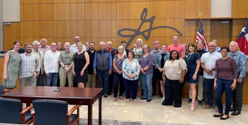 Members of the 2023 Civic Leadership Academy cohort during the Tuesday, May 9, Georgetown City Council meeting.  Courtesy the City of Georgetown