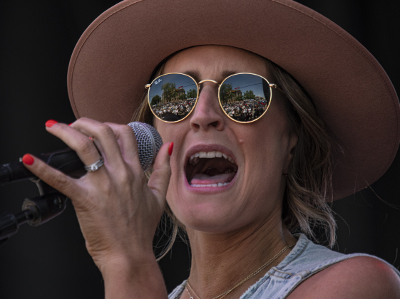 Georgetown native Allie Greiner performs with The Alibis.