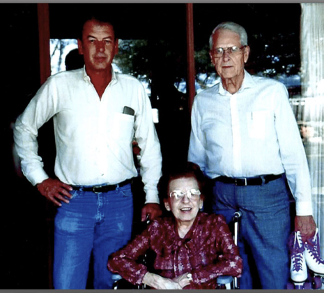 Floyd and Annetta Jones and their son, Hubert Jones.
