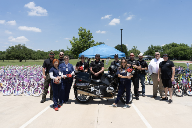 Back row, from left, are Charles Duvall, Brien Casey, Payton Bowyer, Trevor Mathis, David Oberg, Derek Garretson, Blake Hartt, Gren Breder and Noel Johnson.  Front row, from left, are Mary Lewin, Kristen Hullum and Jessica Gregg. Photo courtesy the Williamson County Sheriff's Office