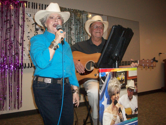 Rowdy &amp; Ron perform country, Gospel and patriotic music May 19 at Georgetown Public Library, as part of A Gift of Time’s monthly in-person gatherings for Camille’s Memory Café.