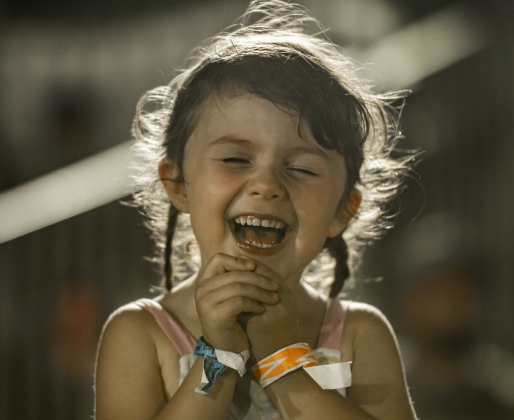 4-year-old Stella Peterson had a great time at the Williamson County Sheriff's Posse Rodeo.