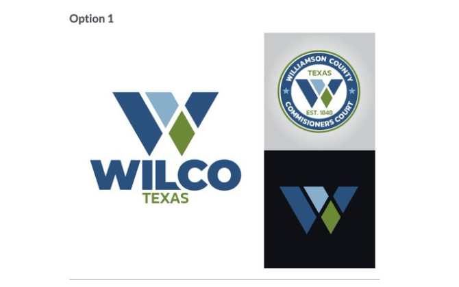 Williamson County’s new official logo. Courtesy Williamson County. 