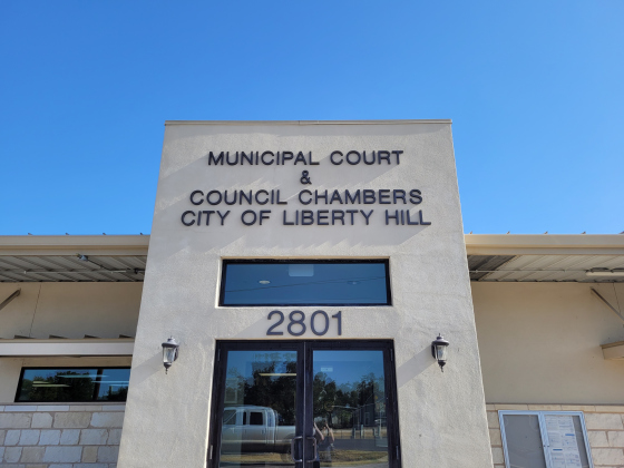 Liberty Hill Municipal Court. Photo by Nalani Nuylan.