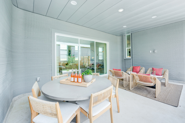 The Rune floor plan is over 2,000 square feet and features a side yard. (Photo credits ICON)