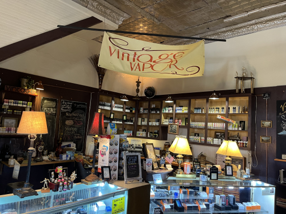 The Vintage Vapor, or the “Alternative Apothecary” area of Florence Marketplace.