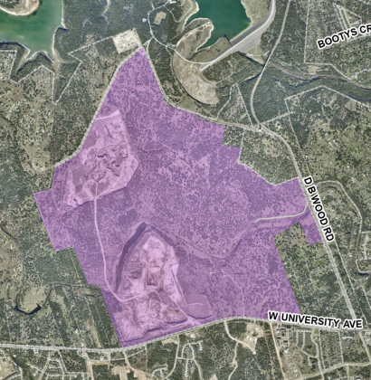 Proposed limits of industrial District 2