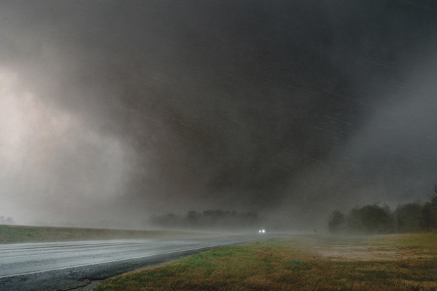 A March 21, 2022, tornado traveled through east Williamson County affecting Round Rock, Hutto and Granger. Photo by Gabe Cox.