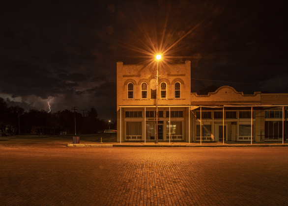 Downtown Granger on Sunday evening, September 24, 2023.