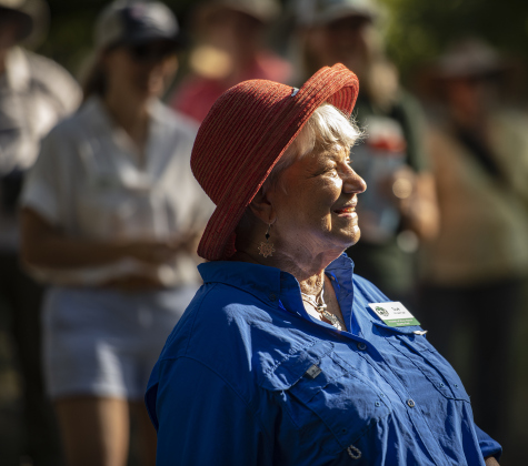 Sue Wiseman of Cedar Park was among the attendees.