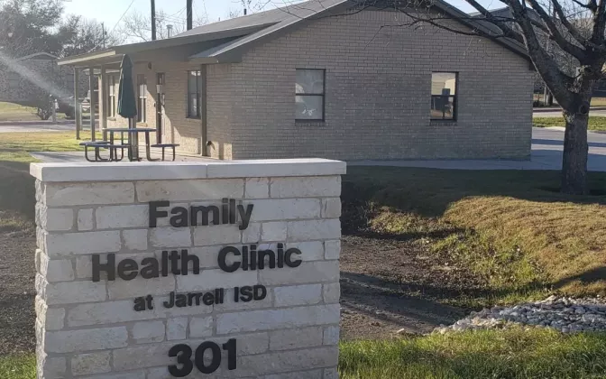 Bluebonnet Trails Community Services housed at the Jarrell ISD Family Health Clinic located on 301 East Avenue F in Jarrell. Photo courtesy of Bluebonnet Trails Community Services.