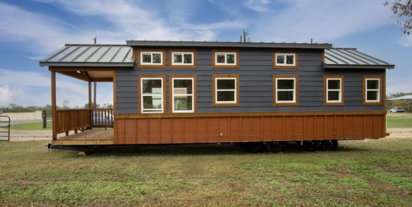 Dakota Cabins can attach to cars, are classified as vehicles and can move wherever needed. (Photo courtesy Dakota Cabins)