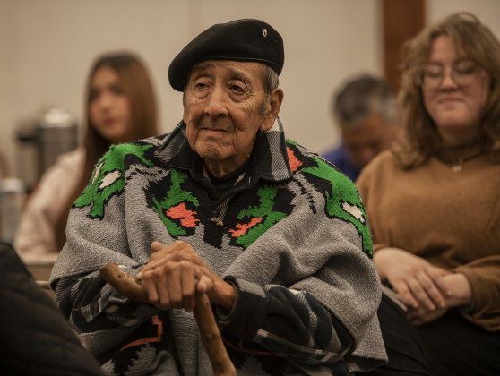 Alfredo Delgado attended  Taylor's Dr. Martin Luther King, Jr. holiday observance held in the Taylor City Hall auditorium on Monday, January 15.