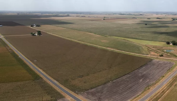 Land is the future home to the Hutto Megasite. Photo courtesy of Hutto Economic Development Corporation.