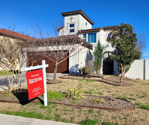 A newly built home on the market in Austin. Photo by Nalani Nuylan.