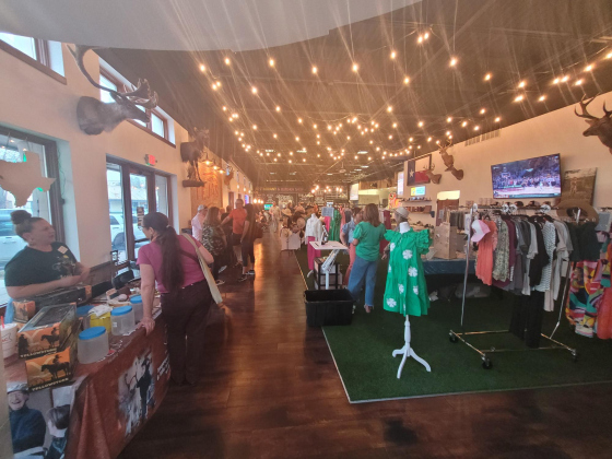 Ride Along Center for Kids was stationed at Tejas Meat Supply where three local vendors doing a pop-up that evening with a percent of the sales being returned to ROCK.