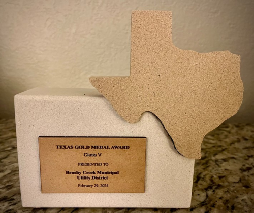 Brushy Creek Municipal Utility District was the recipient of the 2024 Texas Recreation and Park Society gold medal for excellence in recreation and park management. Photo courtesy of Brushy Creek Municipal Utility District.