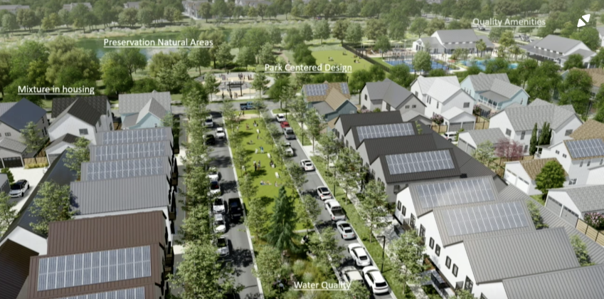The development would have various types of housing that would accommodate for multiple different lifestyles. (Courtesy Lionheart)