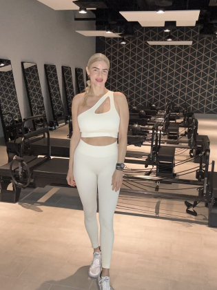 Jasmine Sharp is the Head of Pilates &amp; Barre Education at Truecore Fitness.