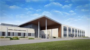 The new Jarrell Ranch Middle School is expected to open in fall 2025.