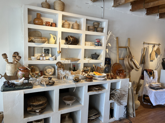 Decorative kitchenware is set at Decor with Amor.