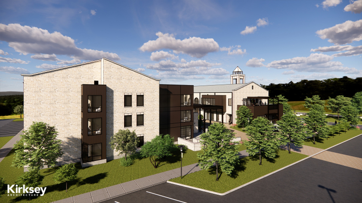 The new residence hall for first-year students.