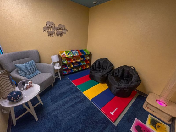Kalahari Resorts and Conventions partnered with Dell Children’s Medical Center to create a Calming Room at the resort.