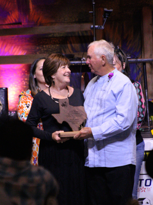 Peggy Morse, left, and her husband Frederick Morse, left, were awarded the Pillar of the Community Award at the 2024 Florence Chamber of Commerce Gala on Saturday, September 21. 