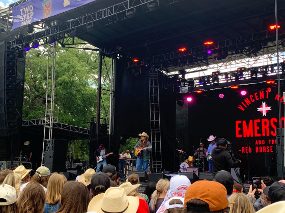 Vincent Neil Emerson performs at Two Step Inn 2024. (Sun Archive)