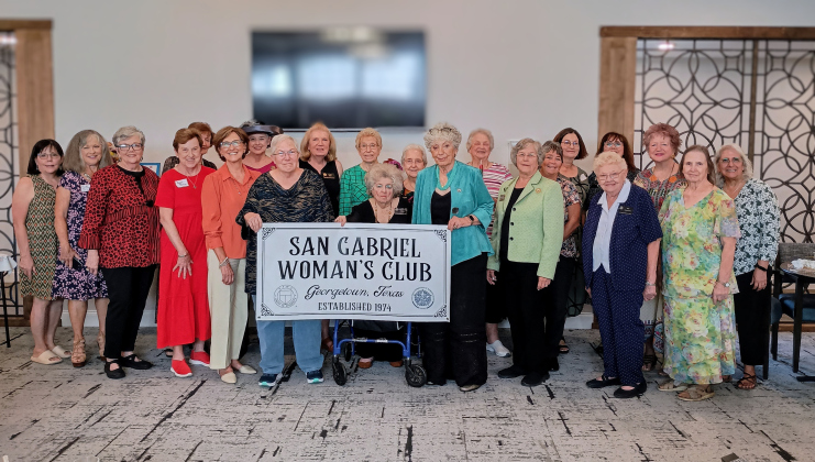 The San Gabriel Women’s Club at the 50th anniversary celebration