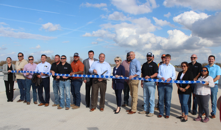 From left to right: Loretta Schietinger, Oscar Salazar-Bueno, Kyle Russell, Donald Peterson, Levi Pickett, Josh Little, Victor Rodriguez, Nick Woolery, Precinct 4 Commissioner Russ Boles, Precinct 3 Commissioner Valerie Covey, Steven Shull, Georgetown Mayor Josh Schroeder, Josh Little, Klye Wilganowski, Eddie Church, Kelley Hernandez-Host, Chris Bradley, Amalia Puentes-ZuaZua, Garett Sartin. Photo courtesy of Williamson County. 