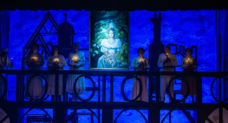 Cast members are pictured in a dress rehearsal from the Georgetown Palace production of “The Secret Garden” on  Thursday, January 30, 2025. The play runs on the Springer Stage through March 2.   Photo by Andy Sharp.
