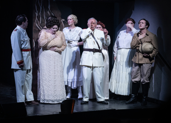 Cast members are pictured in a dress rehearsal photo from the Georgetown Palace production of “The Secret Garden” on  Thursday, January 30, 2025. The play runs on the Springer Stage through March 2.   Photo by Andy Sharp.