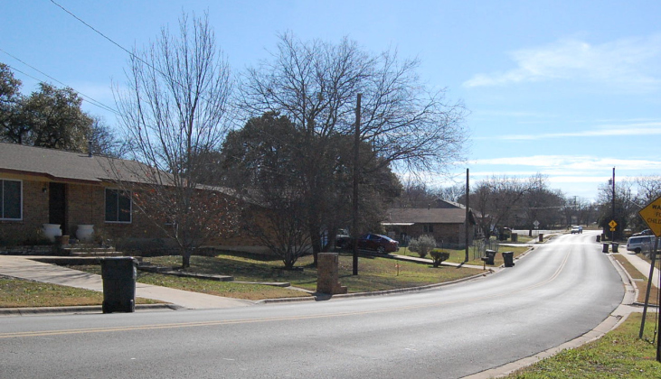 Most of the houses in the TRG neighborhood are older, single-story homes that have housed multiple generations. (Photo by Kaitlyn Wilkes)