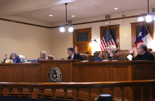 The Williamson County Commissioners approved the lump budget for the construction of the new county headquarters, February 11. The new budget is set at $79 million. Photo by Nalani Nuylan.
