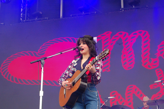 Virginia native Maggie Antone played songs off her 2024 album “Rhinestoned.”