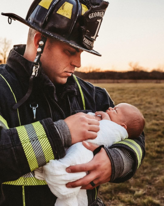 Georgetown Firefighter Kurt Lentz was killed in a traffic crash while off-duty Friday, April 11. He was 33 years old. (Photo Courtesy Georgetown Fire Department)